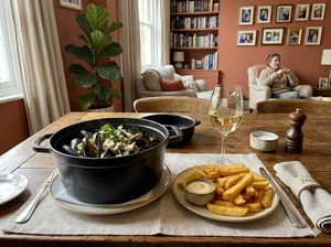 Moules Frites traditionnelles